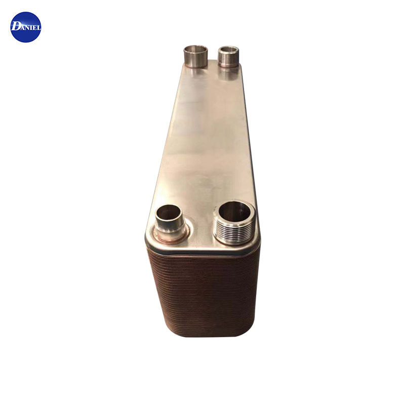 Hydraulic Oil Cooler High Efficient Brazed Plate Heat Exchanger Para sa Liquid Heat Transfer