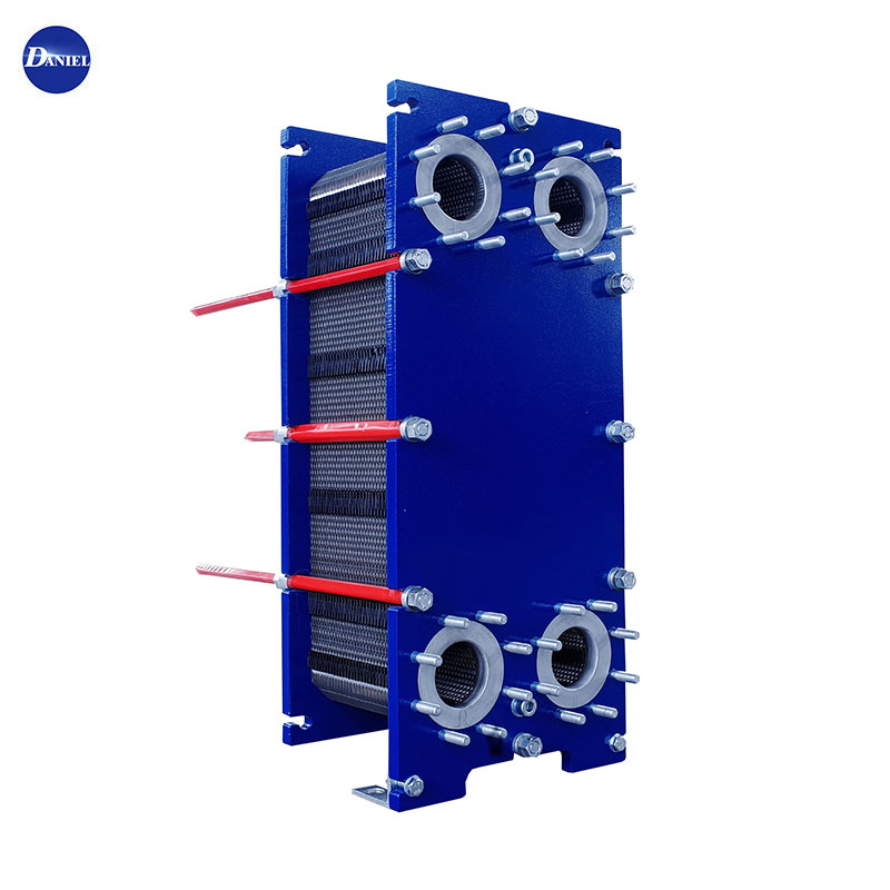 Water Cooling At Evaporation Gasket Waste Liquid Heat Recovery Exchanger Vt80 Plate Rubber Nbr Para sa 100% Kaligtasan